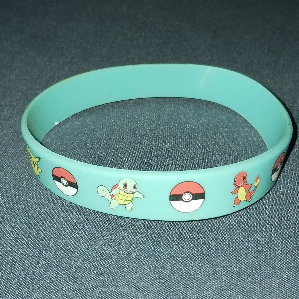 VINTAGE Pokémon Rubber Bracelet